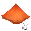 Aerial Yoga Tuch in Orange von Yogalaxy