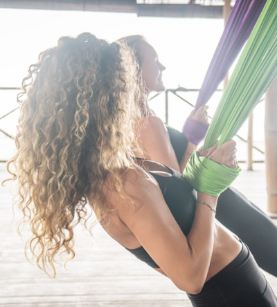 What can you do with an Aerial Yoga hammock?