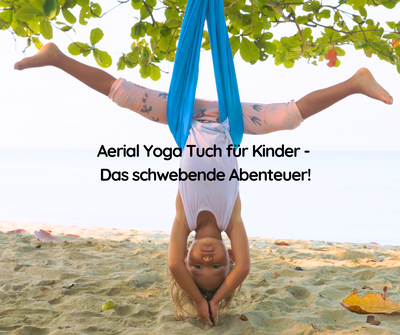 Aerial yoga hammocks for children - the floating adventure