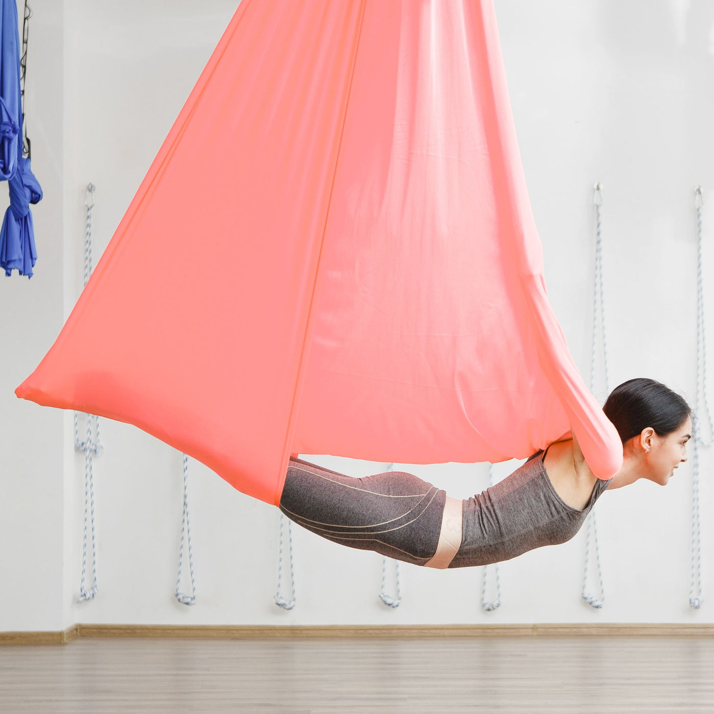 Aerial Yoga Tuch peach pink Vampir - Yogalaxy