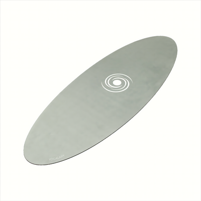 Oval Yoga Mat - Beige