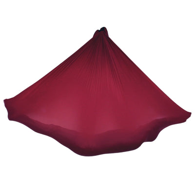Aerial Yoga Tuch ohne Zubehör in Dunkelrot von Yogalaxy