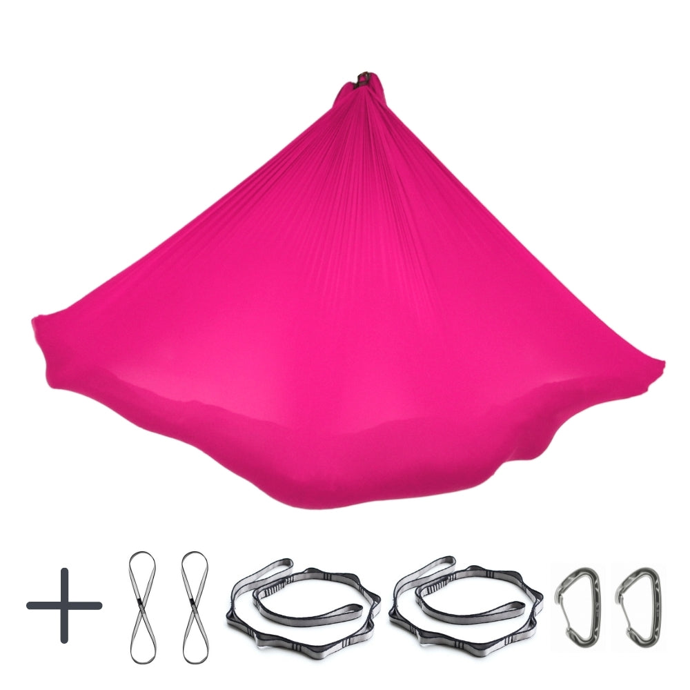 Aerial Yoga Tuch - Pink - 4 x 2,8 m