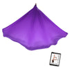 Aerial Yoga Tuch in Lila von Yogalaxy