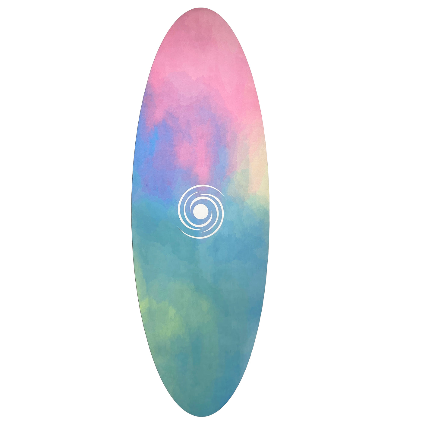 Ovale Yogamatte Rainbow von Yogalaxy Freigestellt